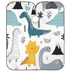 Kapper Schort Cape Dino Scandinavische Stijl Kapsel Cape Professionele Kapsel Schort Jurk Waterdichte Kappers Schort Voor Salon Kinderen Familie