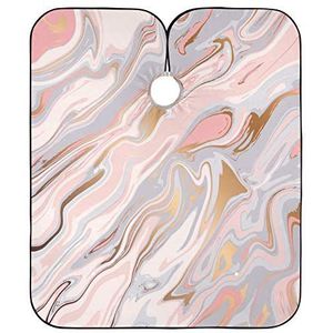 Styling Capes Kleur Marmer Patroon Kapsel Cape Verstelbare Kappers Jurk Waterdicht Haar Snijden Jurk Voor Salon Styling Kapper