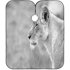 Kappers Salon Cape Mooie Leeuwin Kappers Jurk Verstelbare Kapper Cape Doek Anti-Statische Kapper Cape Voor Kleuren Mannen Kapper