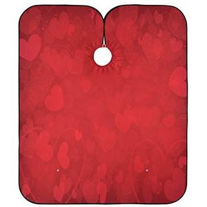 Kapperjurk Liefde Hart Liefde Liefde Dag Kappers Schort Gepersonaliseerde Kapper Schort Jurk Anti-Statische Kappers Cape Voor Kapper Styling Kapsel