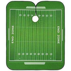 Kappers Schort American Football Field Kapper Kapper Cape Vlekbestendig Schort Gepersonaliseerde Kapper Kapper Cape Voor Styling Kapsalon