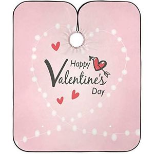 Salon Cape Love'S Day Garland Liefde Dag Kapper Cape Doek Anti-Statische Haar Snijden Schort Waterdichte Kappers Schort Voor Styling Snijden Kleuren