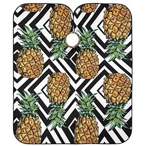 Kapper Jurk Ananas Fruit Haar Snijden Jurk Waterdichte Kappers Salon Cape Professionele Kapper Kapper Cape Voor Kleurplaten Styling Kapper