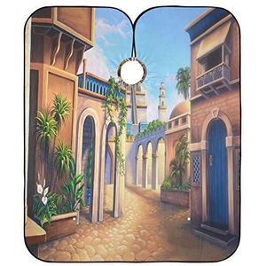 Kappers Schort Oude Babylon Theater Kapper Schort Cape Unisex Kappers Jurk Verstelbare Kappers Jurk Voor Kappers Kids Mannen