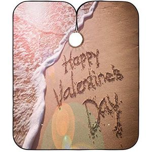 Kappers Jurk Happy Love'S Day Beach Love'S Day Kapper Kapper Cape Gepersonaliseerde Kappers Cape Vlekbestendig Kapper Cape Doek Voor Haar Knippen Mannen Vrouwen