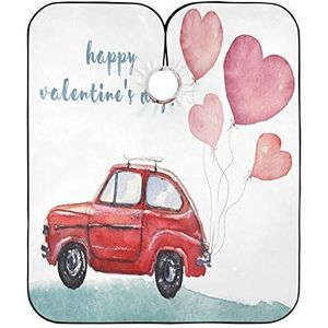Salon Cape Leuke Rode Auto Liefde Dag Kappers Cape Vlekbestendig Kappers Salon Cape Professionele Kappers Cape Voor Kids Styling Snijden