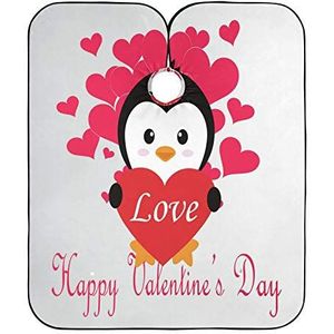 Kapper Schort Hart Penguine Liefde Dag Liefde Dag Kapper Jurk Verstelbare Kappers Schort Gepersonaliseerde Kapper Schort Cape Voor Kapper Familie Kinderen