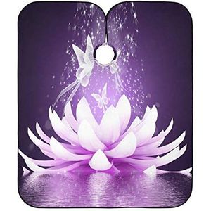 Kapsel Cape Mooie Lotus Bloem Schort Verstelbare Kappers Schort Gepersonaliseerde Kappers Schort Voor Kapper Snijden Kinderen