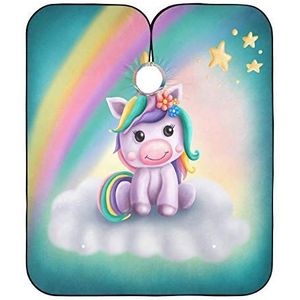 Haar Snijden Jurk Leuke Kleine Uni-Maïs Kappers Cape Unisex Kappers Cape Anti-Statische Haar Snijden Schort Voor Kleuren Kapper Styling