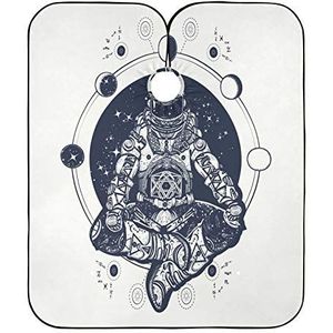 Kapper Schort Meditatie Astronaut Kappers Toga Waterdicht Kapsel Schort Jurk Gepersonaliseerde Kapper Schort Cape Voor Kappers Kappers Kapsel Kids