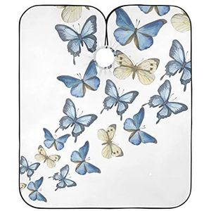 Kapper Kapper Cape De Vliegende Aquarel Vlinders Kapsel Schort Jurk Verstelbare Kapper Schort Unisex Kappers Cape Voor Kapper Kinderen Snijden