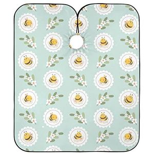 Schort Bijen Kapper Kapper Cape Unisex Kapper Schort Cape Gepersonaliseerde Kappers Voor Styling Kinderen Kapsel