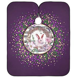 Kapper Cape Aquarel Konijnen Kapper Kapper Cape Waterdichte Styling Capes Anti-Statische Haar Snijden Schort Voor Kapper Salon Coloring