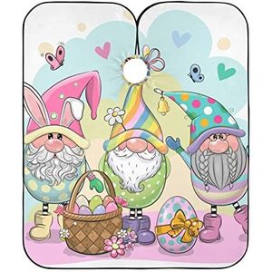 Kappers Cape Drie Leuke Cartoon Kabouters Kappers Schort Waterdichte Haar Snijden Jurk Unisex Salon Jassen Voor Kinderen Mannen