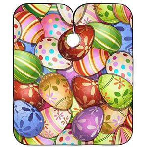 Salon Cape Kleurrijke Eieren Kapper Cape Doek Vlekbestendige Kappers Toga Professionele Kappers Toga Voor Styling Kappers Kapper Kapper