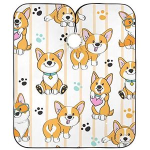 Kapper Schort Cape Leuke Hond Styling Capes Professionele Schort Vlekbestendige Kappers Voor Kapsel Mannen Vrouwen