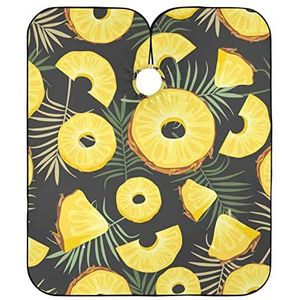 Kapper Jurk Verse Ananas Kappers Toga Anti-Statische Haar Snijden Toga Waterdichte Kapper Kapper Cape Voor Kleuren Snijden Styling