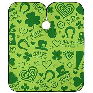 Salonjurken Happy St Patrick'S Day Kapper Kapper Kapper Cape Waterdichte Kappers Salon Cape Antistatische Volledige Lengte Cape Voor Kapsel Familie Salon