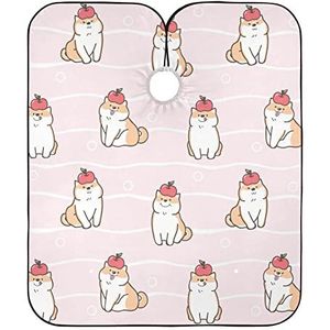 Kapper Schort Leuke Cartoon Hond Salon Jassen Waterdichte Salon Cape Unisex Kappers Schort Voor Vrouwen Kleurplaten Kapper