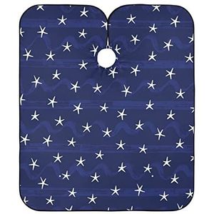 Kappers Jurk Abstracte Sterren Kappers Salon Cape Verstelbare Kapper Kapper Kapper Cape Unisex Haar Snijden Schort Voor Kappers Styling Haar Knippen
