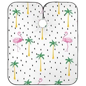 Kapper Kapsel Cape Leuke Flamingo Haar Knipjurk Professionele Kapsel Schort Jurk Vlekbestendig Kappers Cape Voor Kapper Mannen Vrouwen