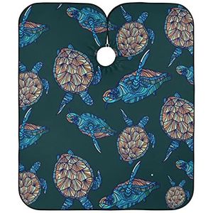 Styling Capes Schildpadden Kappers Cape Gepersonaliseerde Salon Cape Unisex Kapper Jurk Voor Kleur Kapper Kapper Kapper