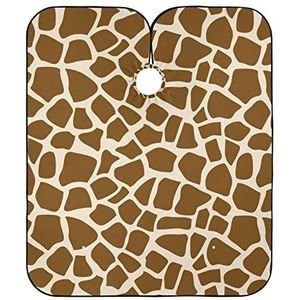 Kapper Jurk Giraffe Textuur Haar Snijden Toga Unisex Kappers Salon Cape Waterdichte Kapper Schort Voor Kapper Mannen Kleurplaten