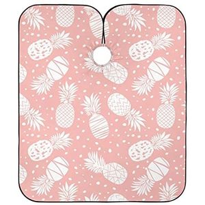 Haar Snijden Schort Kleurrijke Ananas Salon Cape Gepersonaliseerde Kapper Schort Cape Waterdichte Volledige Lengte Cape Voor Kapper Mannen Kinderen