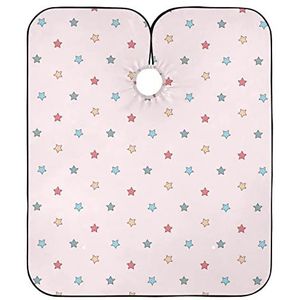 Kappers Cape Kleurrijke Sterren Kappers Schort Waterdichte Kappers Salon Cape Vlekbestendige Kappers Jurk Voor Kapper Styling Vrouwen