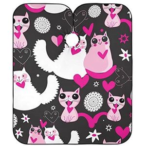 Haarknipjurk Katten In Liefde Kappersjurk Professionele Kapper Schort Cape Verstelbare Kappers Schort Voor Kleur Haar Snijden Snijden