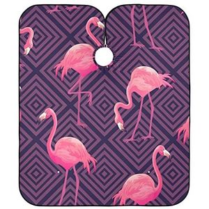 Kapper Kapsel Cape Roze Flamingo Kapper Schort Antistatische Schort Vlekbestendige Kappers Gown Voor Styling Mannen Kapsel