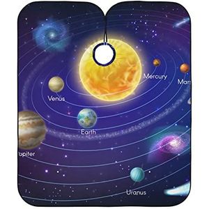 Kapper Kapper Kapsel Cape Cosmic Galaxy Kapsel Schort Jurk Vlekbestendig Haar Knipjurk Unisex Kappers Schort Voor Kapsel Kleurplaten Snijden