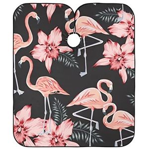 Kapper Kapper Kapper Cape Tropische Roze Flamingo Kapper Schort Cape Antistatische Kappers Jurk Gepersonaliseerde Kapper Kapper Cape Voor Mannen Kleuring Kapsel