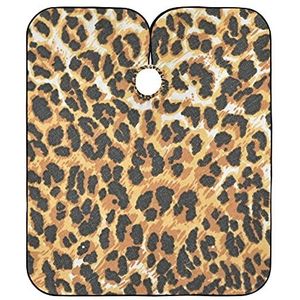 Kappers Schort Vintage Luipaard Print Haar Snijden Cape Vlekbestendig Kapper Kapper Kapsel Cape Gepersonaliseerde Salon Jassen Voor Familie Styling Kids