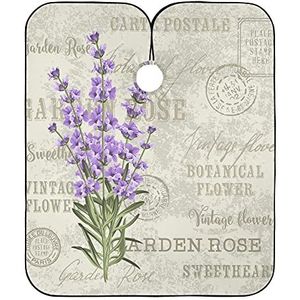 Kappers Jurk Vintage Ansichtkaart Lavendel Kapper Kapper Cape Unisex Kappers Schort Professionele Kappers Voor Kapper Mannen Vrouwen