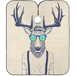 Haar Snijden Toga Cool Herten Kapper Jurk Professionele Kappers Schort Waterdichte Kapsel Schort Jurk Voor Salon Kids Styling