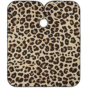 Kapper Schort Cape Luipaard Kapper Jurk Antistatische Kappers Cape Professionele Schort Voor Vrouwen Mannen Familie