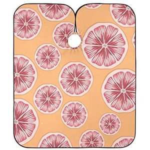 Kapper Cape Rode Citrus Fruit Kappers Cape Unisex Volledige Lengte Cape Vlekbestendige Kapper Kapper Cape Voor Mannen Salon Kinderen
