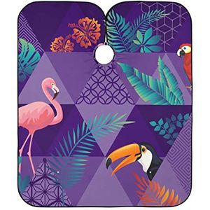 Kappers Exotische Hawaii Art Kapper Cape Unisex Kapper Kapper Cape Vlekbestendige Kappers Jurk Voor Kinderen Familie Kapper