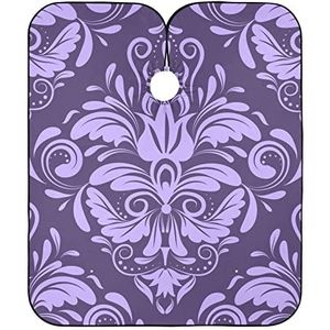 Kappers Schort Damast Patroon Salon Cape Antistatische Kappers Verstelbare Kapper Schort Voor Kapper Salon Kappers