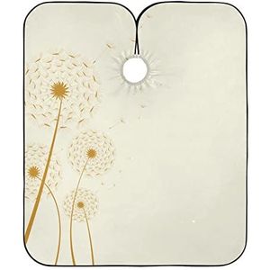 Kappersjurk Paardebloem Aquarel Verf Kappersjurk Professionele Haarknipjurk Verstelbare Haar Snijschort Voor Kinderen Kapper Vrouwen