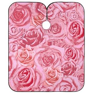 Haar Knipjurk Roze Rosebuds Kapsel Schort Jurk Gepersonaliseerde Kapper Jurk Vlekbestendige Kappers Jurk Voor Mannen Familie Styling
