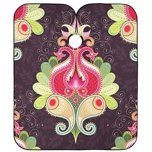 Kapper Cape Bloem Ornament Styling Capes Vlekbestendige Kappers Verstelbare Kapper Jurk Voor Kappers Styling Kapper