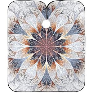 Salonjurken Mooie Bloem Aquarel Verf Kappers Cape Waterdichte Kappers Toga Vlekbestendig Haar Snijden Toga Voor Snijden Mannen Kapsel