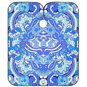 Haar Snijden Cape Damast Patroon Salon Cape Professionele Kapper Kapper Cape Waterdichte Kapper Cape Doek Voor Kapper Styling Kapper