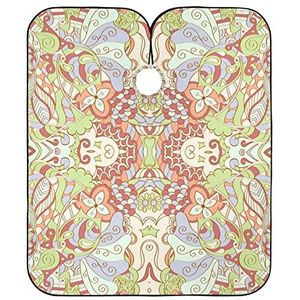 Kappers Jurk Tracery Kappers Salon Cape Antistatische Kapper Schort Waterdichte Schort Voor Kapper Kinderen Mannen