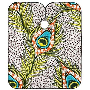 Kapper Kapper Cape Pauw Haar Knipjurk Verstelbare Kappers Schort Gepersonaliseerde Kapsel Cape Voor Mannen Familie Kinderen