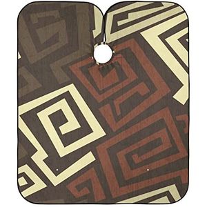 Styling Capes Oude Textuur Kapper Kapper Cape Vlekbestendig Haar Snijden Schort Unisex Kapper Cape Voor Kinderen Snijden Familie
