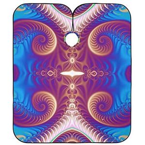 Kapsel Cape Mooie Patroon Haar Snijden Schort Verstelbare Kappers Schort Anti-Statische Kappers Voor Kapper Vrouwen Salon