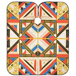 Kapper Schort Azteekse Stijl Salon Jassen Anti-Statische Kappers Schort Waterdichte Kappers Jurk Voor Snijden Haar Snijden Kapper